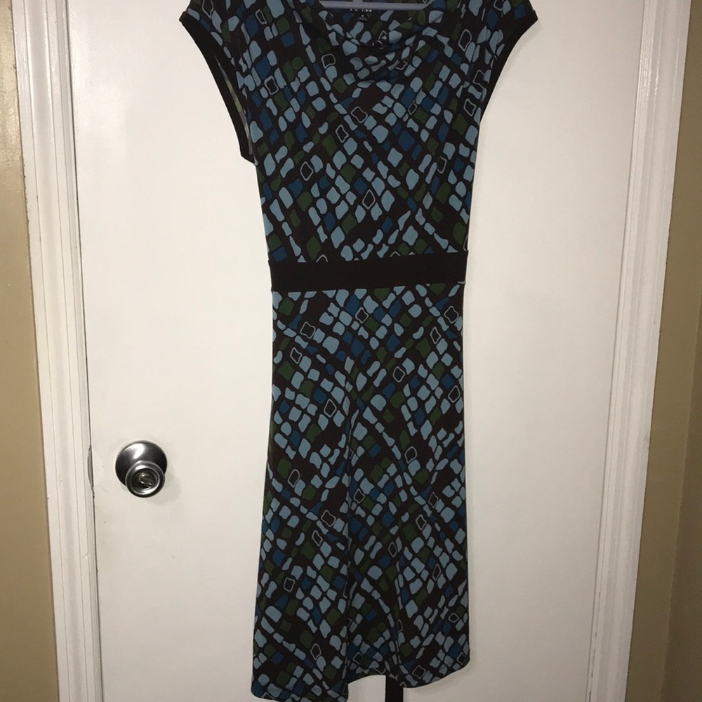 Blue dress